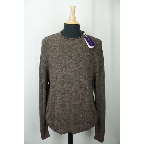 Ralph Lauren Purple Label RLPL Brown Mulberry Tuss - Picture 1 of 7